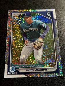 2024 Bowman Chrome Dawel Joseph /299 Speckle - Picture 1 of 3