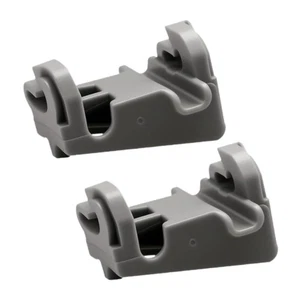 2x Geschirrspüler Rack Befestigungs Clip Regal Befestigungs Klemme Kompatibel - Picture 1 of 7