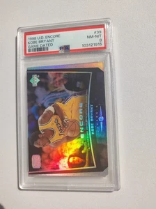 Kobe Bryant PSA 8 1998 UD Encore Game Dated NBA Los Angeles Lakers - Bild 1 von 14