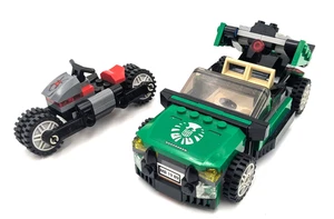 LEGO Marvel Superheroes set 76004 Spider-Man Spider Cycle Chase Vehicles Only - Picture 1 of 2