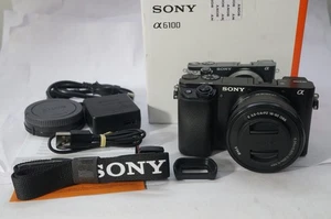 SONY ALPHA 6100 Kit mit SELP1650 Systemkamera in OVP neuwertig mint MWSt - Bild 1 von 7