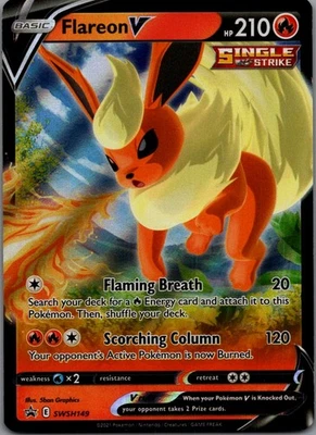 Flareon V Promo SWSH: Sword & Shield Promo Cards SWSH149 NM - Image 1 of 2