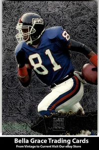 Fleer Metal 1996 Thomas Lewis #82 New York Giants NFL Fútbol - Imagen 1 de 2