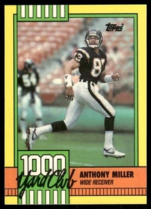1990 Topps #10 Anthony Miller San Diego Chargers Football Karte - Bild 1 von 2