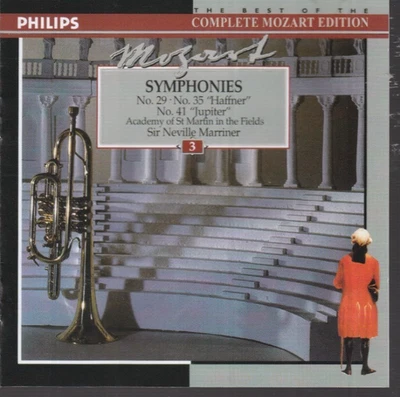 Моцарт: симфонии 29, 35 и 41 компакт-диск - Изображение 1 из 2