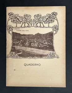 VECCHIO QUADERNO TRENTO Panorama della Città - nuovo vintage - - Picture 1 of 2