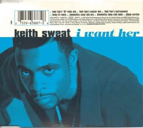 I Want Her (Femi Fems Mixes) - Sweat, Keith - Image 1 of 1