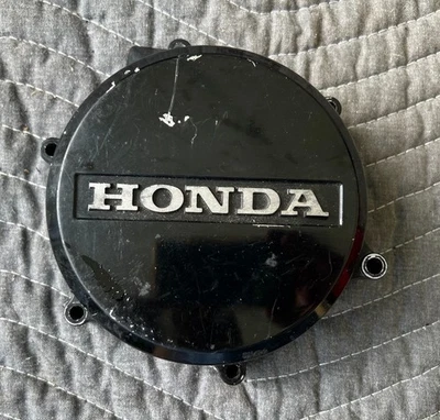 Honda VTR 250 1988 Interceptor 88 89 90 placa de cubierta del alternador del motor Foto 1 de 4