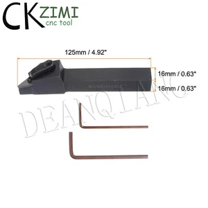 93° MVJNR 1616K16 16mm CNC Carbide External Turning Tool Holder For VNMG1604** - Foto 1 di 5