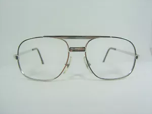 Luxury eyeglasses, Aviator, Elvis 2.0, oval, Platinum plated, frames NOS vintage - Picture 1 of 10