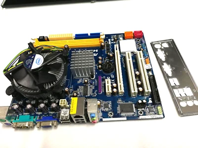 Scheda Madre Asrock  945GCM-S 775 Chipset Intel 945G Cpu Intel E2180 Dissipatore - Immagine 1 di 4