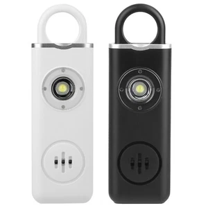 Personal Defense Alarm 130dB With LED Light Rechargeable For Girl Child Women - Picture 1 of 17