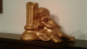 ✅💯Statuina vintage angioletto in ceramica soprammobile - Foto 1 di 5