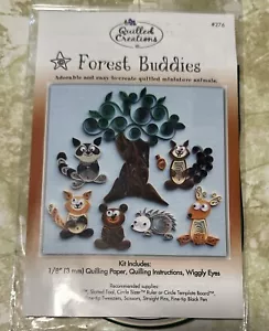 Quilled Creations ‘FOREST BUDDIES’ #276 Quilling Kit Last One New!! - Picture 1 of 2