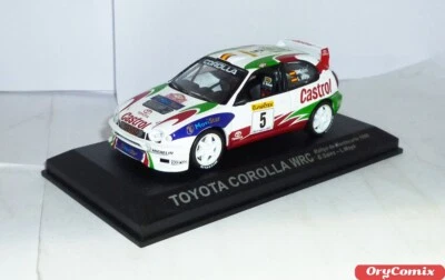 100 ANNI DI AUTO DA CORSA TOYOTA COROLLA WRC Rallye de Montecarlo 1998 1:43 - Immagine 1 di 4