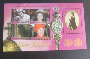 Ascension 2002 Golden Jubilee MS miniature sheet MNH UM unmounted mint - Imagen 1 de 1