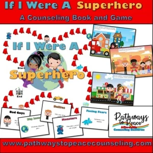 If I Were a Superhero: A Counseling Book and Game for Children - Picture 1 of 13