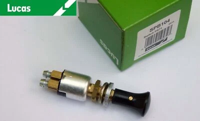 Lucas SPB104 PPG1, On-Off Pull Switch for Vintage & Classic Car, 2H4841, 31434 - Image 1 of 2