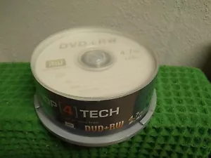 DVD+RW 25 Pack 4.7 GB 2.4X 120 Min Brand New Rewritable Sealed Optical Media - Picture 1 of 6
