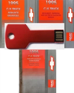 1995 Chevy GMC Truck Suburban Tahoe Yukon Shop Service Repair Manual(s) on USB - Picture 1 of 3