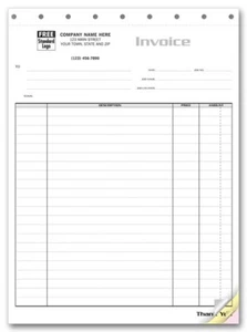 500 Contractor Invoice Forms Nebs/Deluxe No. 209 / 2 Part Carbonless - Picture 1 of 1