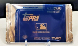 2025 Topps Series 2 Sealed Silver Pack Box Topper 1990 Mojo Refractor AUTO? #ed? - Bild 1 von 2