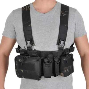 Rig Bags Feldtraining Multifunktionaler Camouflage Gurt mit Multi-Pocket Packs - Bild 1 von 26