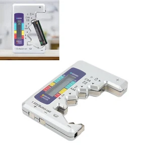 Digital Battery Capacity Gauge Tester D C N AAA AA 9V 1.5V Button Cell Analyzer - Picture 1 of 22