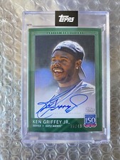 Griffey Jr 2019 Topps 150 Years of Baseball Auto 28/49
