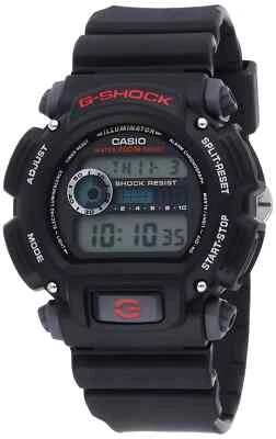 Casio G-Shock DW9052-1V Digital Black Resin Men's Watch - Image 1 of 4