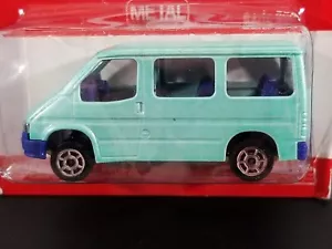Majorette Ford Transit Mini Van / #243 / Rare Variation w/ Blue Interior/Bumpers - Picture 1 of 7