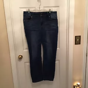 One 5 One Women Blue Jeans 16 Stretch, Straight Leg - Picture 1 of 5