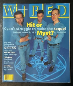 1997 Wired Magazine September Cyan Hit or Myst Cover - Picture 1 of 7