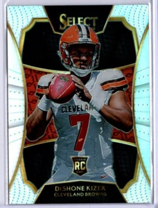 2016 Panini Select Football #4 XRC Deshone Kiser Holo Silver Prizm ROOKIE BROWNS - Picture 1 of 1