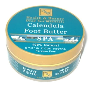 H&B 100 ml 3,4 Unzen Ringelblumenbutter für rissige Füße mit Mineralien vom Toten Meer - Bild 1 von 3