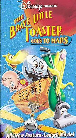 The Brave Little Toaster Goes to Mars (VHS, 1998, Clam Shell)