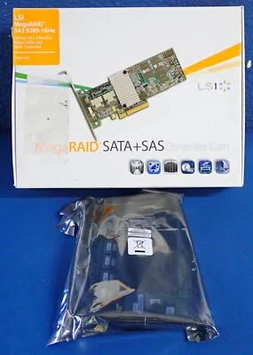 Controlador LSI MegaRAID SAS 9280-16I4E 6 GB/s SATA+SAS RAID LSI00210 | ¡NUEVO SIN USAR! Foto 1 de 4