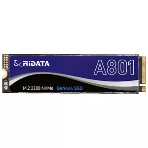 Ridata A801 SLC Cache NVMe 1.4 PCIe Gen 4x4 M.2 2280 Internal SSD Upto 5000MB/s - Picture 1 of 6