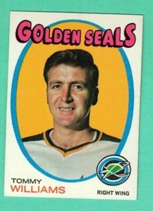 (1) TOMMY WILLIAMS  1971-72 TOPPS # 31 SEALS NM-MT  CARD (H4254)