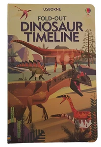 Usborne Fold-Out Dinosaur Timeline c2020 Hardcover Book BRAND NEW - Bild 1 von 4