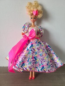 Barbie Style Collector Doll Special Limited Edition 1990 #5315 Birthday Pink VTG - Picture 1 of 6