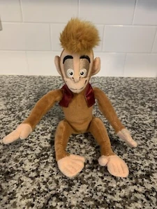 Disney Aladdin ABU The Monkey 8" Bean Bag Plush Stuffed Animal Doll No Tush Tag - Picture 1 of 10