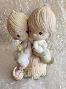 Very Rare - Original 21 Precious Moment LOVE ONE ANOTHER with no production mark - Picture 1 of 6