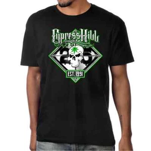 Cypress Hill 25th Anniversary Tour Herren Hip Hop Rap Gruppe Grafik Musik T-Shirt - Bild 1 von 3