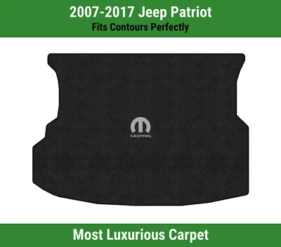 Alfombra de carga Lloyd Luxe para Jeep Patriot 2007-2017 con logotipo M-Mopar negro Foto 1 de 4
