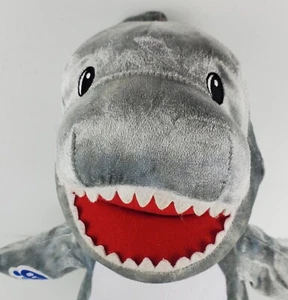 Build-A-Bear BAB 2016 Toothy Great White Shark Plush Stuffed Animal - EUC - Picture 1 of 12