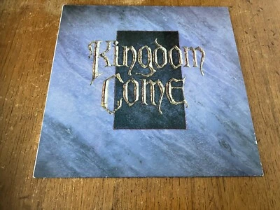 KINGDOM COME Kingdom Come LP Vinyl 1988 German 1st Press Stone Fury Scorpions - Image 1 of 4