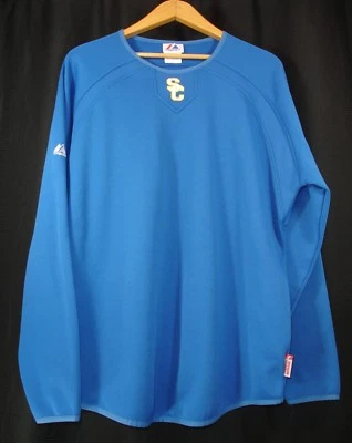 Suéter cuello redondo manga larga azul L University of Southern California para hombre Foto 1 de 4