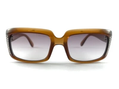 NUEVAS GAFAS DE SOL VINTAGE GIANNI VERSACE MOD 4035B MIEL TRANSLÚCIDA AÑOS 2000 ITALIA Foto 1 de 4