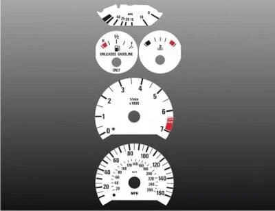 White Face Gauges for 1992-1995 BMW 3-Series 318i 325i - Image 1 of 4
